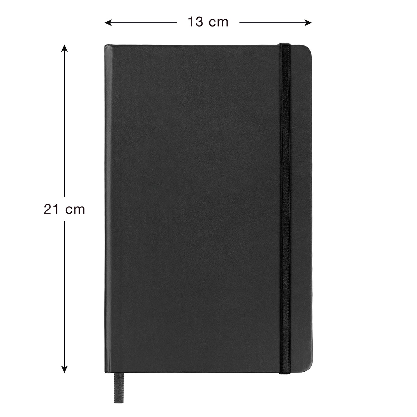 Travel Journal notebook, lined, 13 × 21 cm