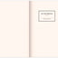 Notebook Isometric, plain, 13 × 21 cm