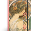 Notebook Alphonse Mucha – Primrose, lined, 13 × 21 cm