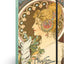 Notebook Alphonse Mucha – Feather, plain, 13 × 21 cm