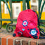 Gym sack Little Owls - FLOWERS