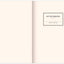 Notebook Think of me, lined, 11 × 16 cm