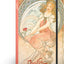 Notebook Alphonse Mucha – Painting, lined, 13 × 21 cm