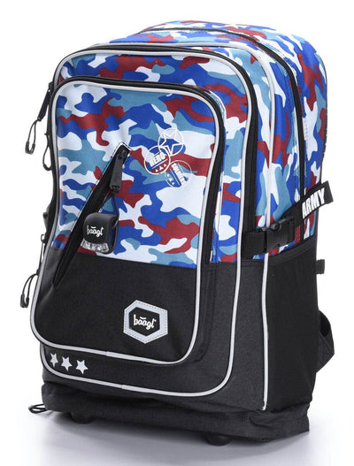 School backpack Cubic Army