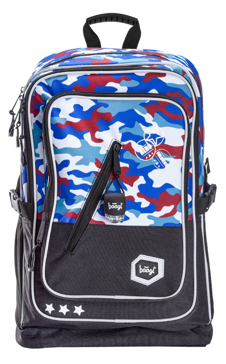 School backpack Cubic Army
