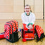 School backpack Cubic Dots