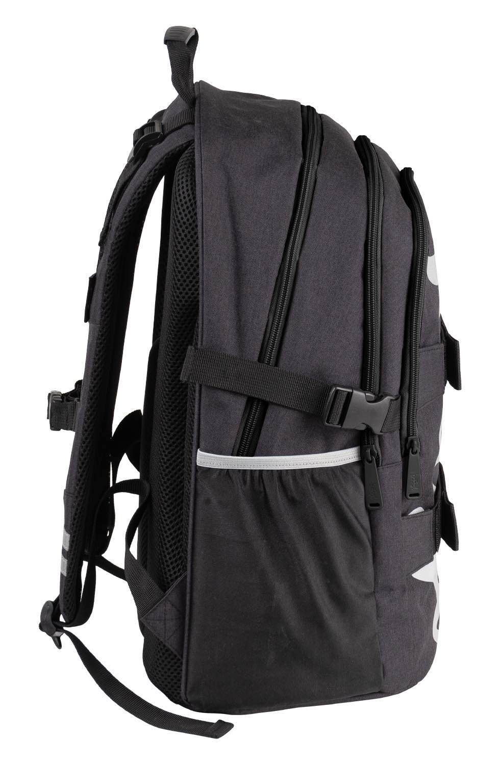 School backpack Skate Black