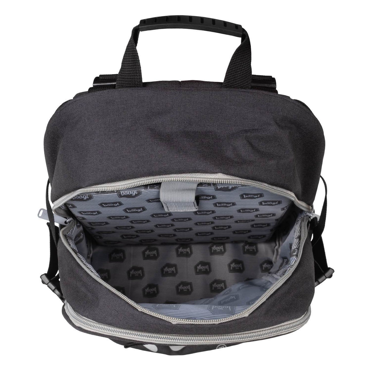 School backpack Skate Black