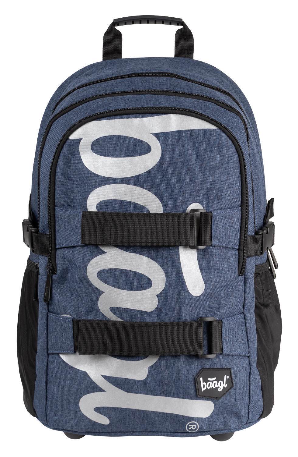 School backpack Skate Blue