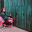 School backpack Skate Pink