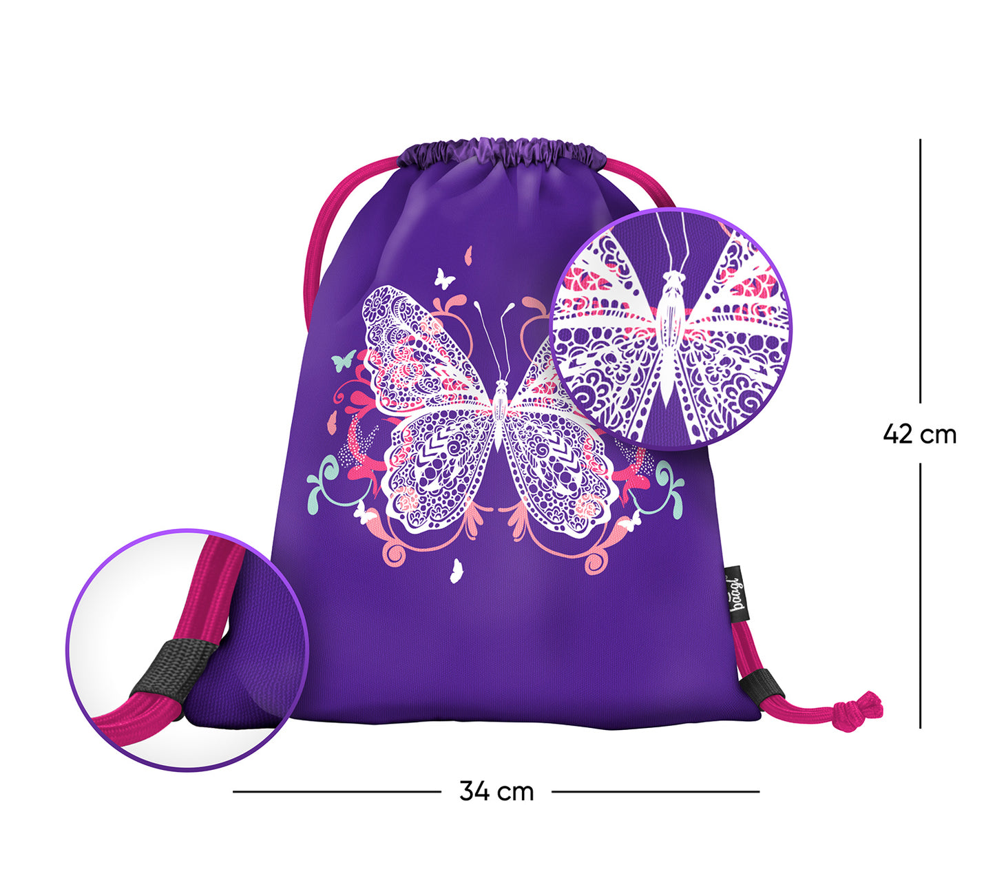 Gym sack Butterfly