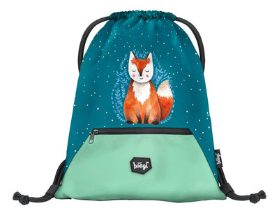 Gym sack  with zip pocket Foxie