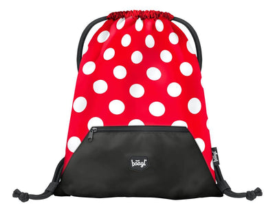 Gym sack with zip pocket Dots