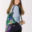 Gym sack with zip pocket Tropical