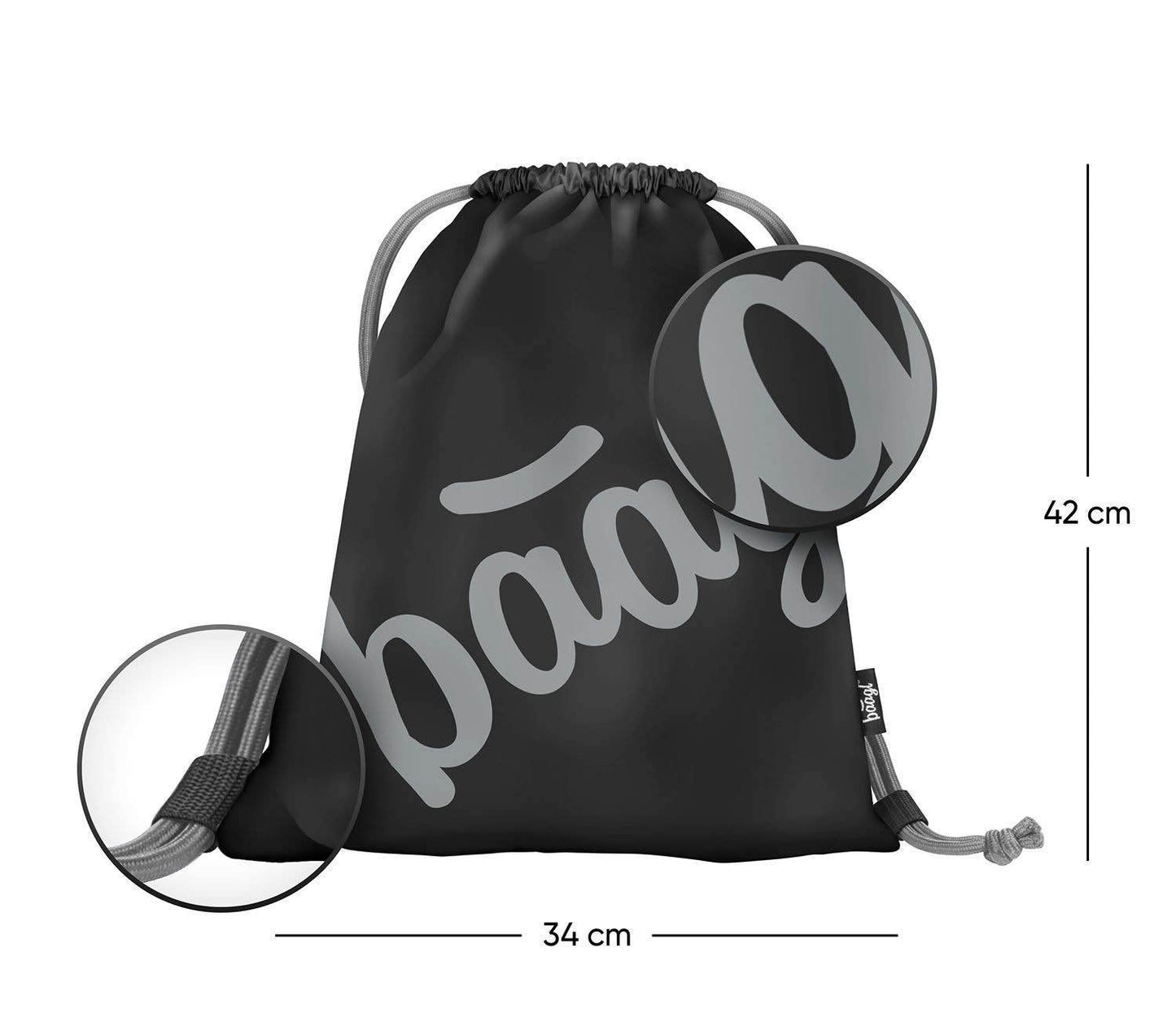 Gym sack Skate Black