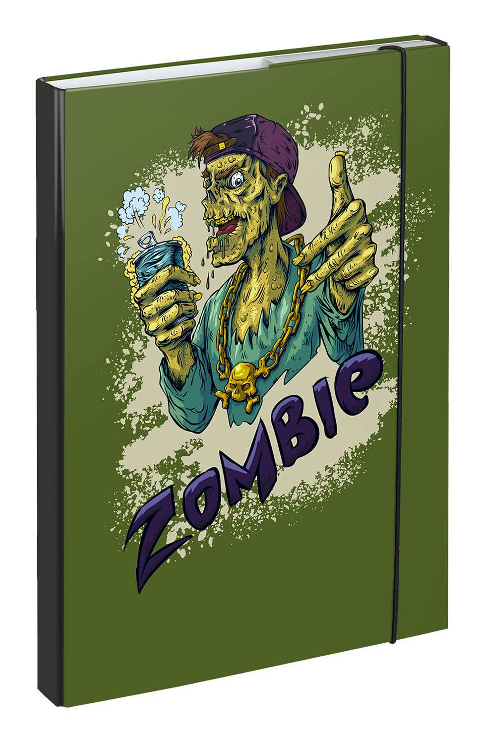 School file folder A4 Zombie