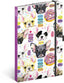 Notebook Bulldogs, lined, 13 × 21 cm