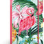Notebook Flamingos, lined, 13 × 21 cm