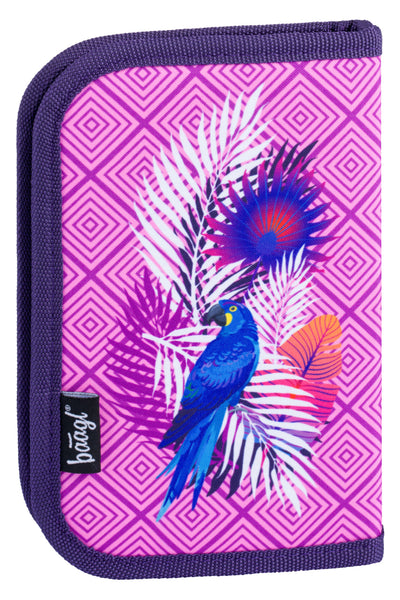 School pencil case Parrot