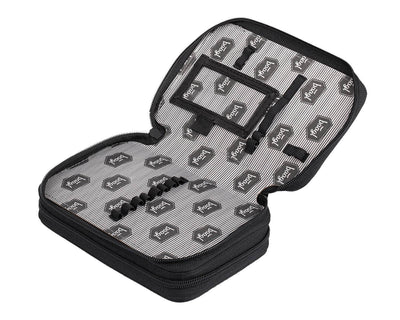 Two-tier pencil case Logo Black