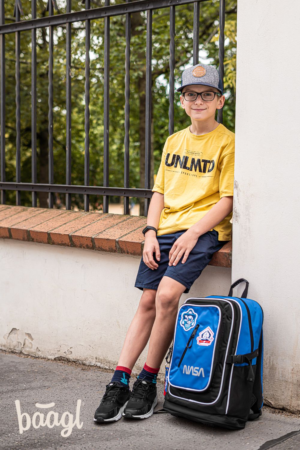 NASA School Backpack Cubic