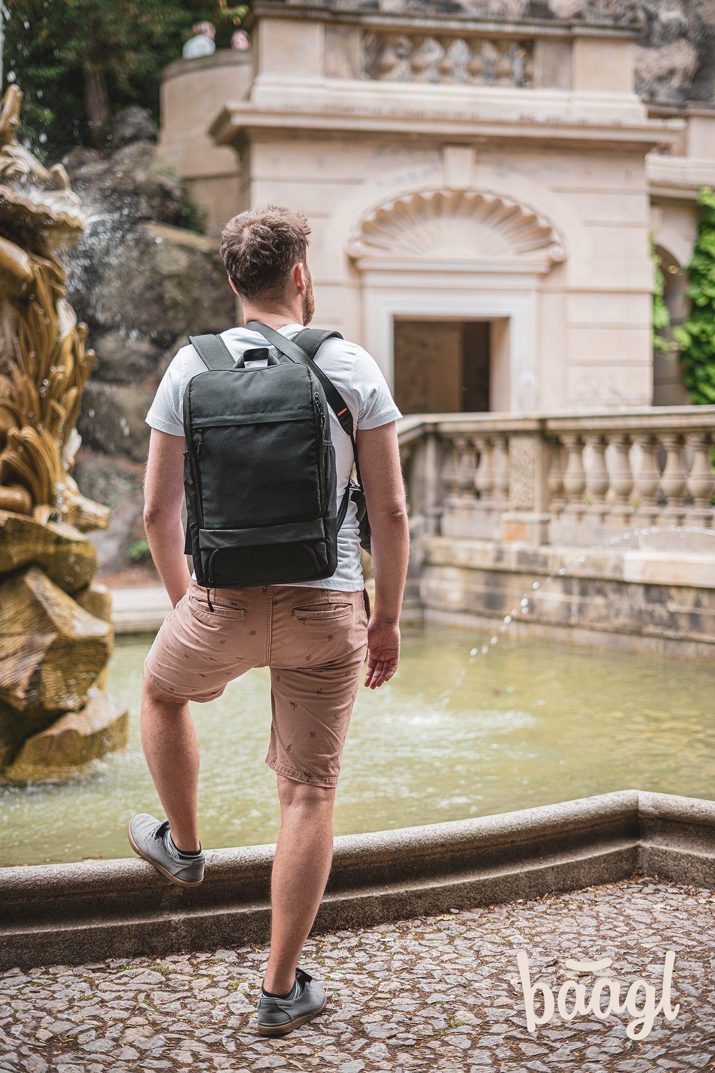 City backpack RPET Black