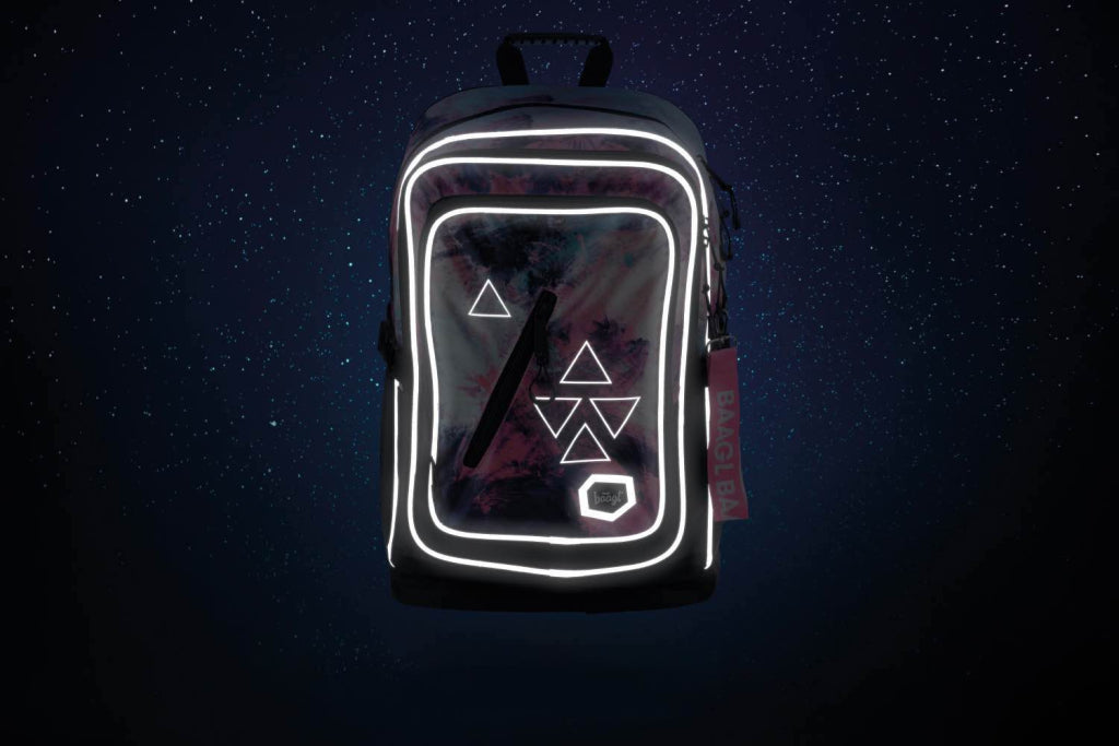 School backpack Cubic Abstract