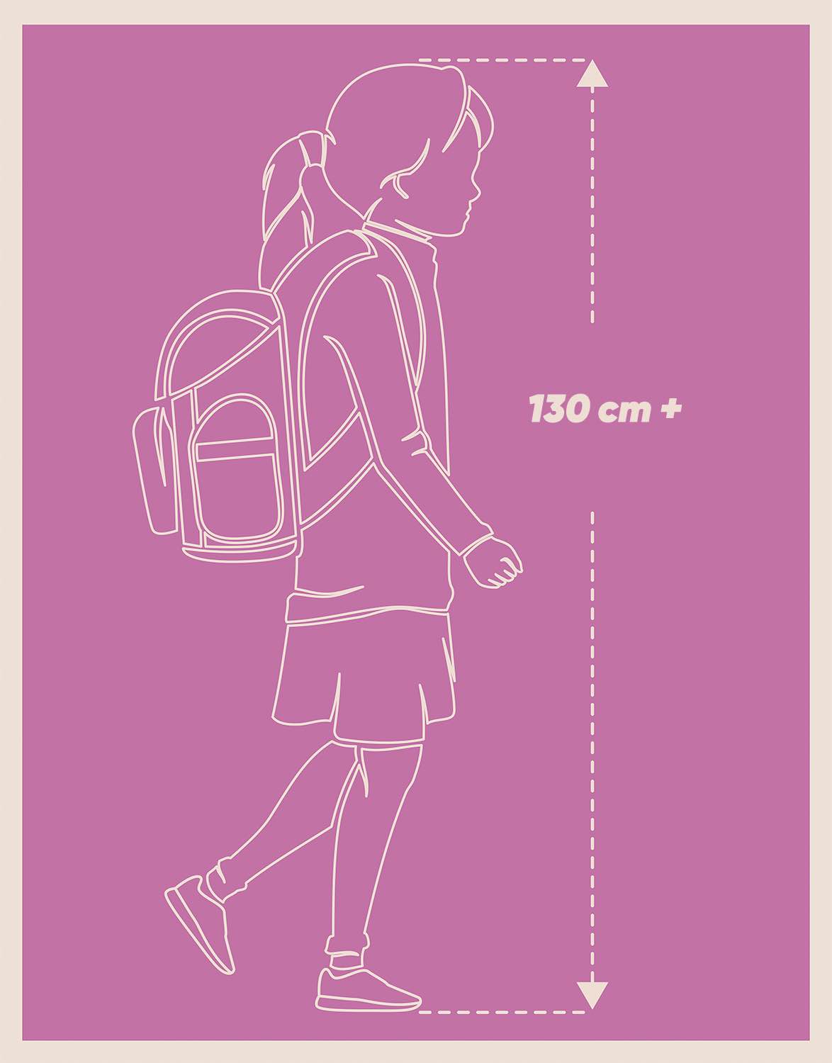 School backpack Cubic Sneakers