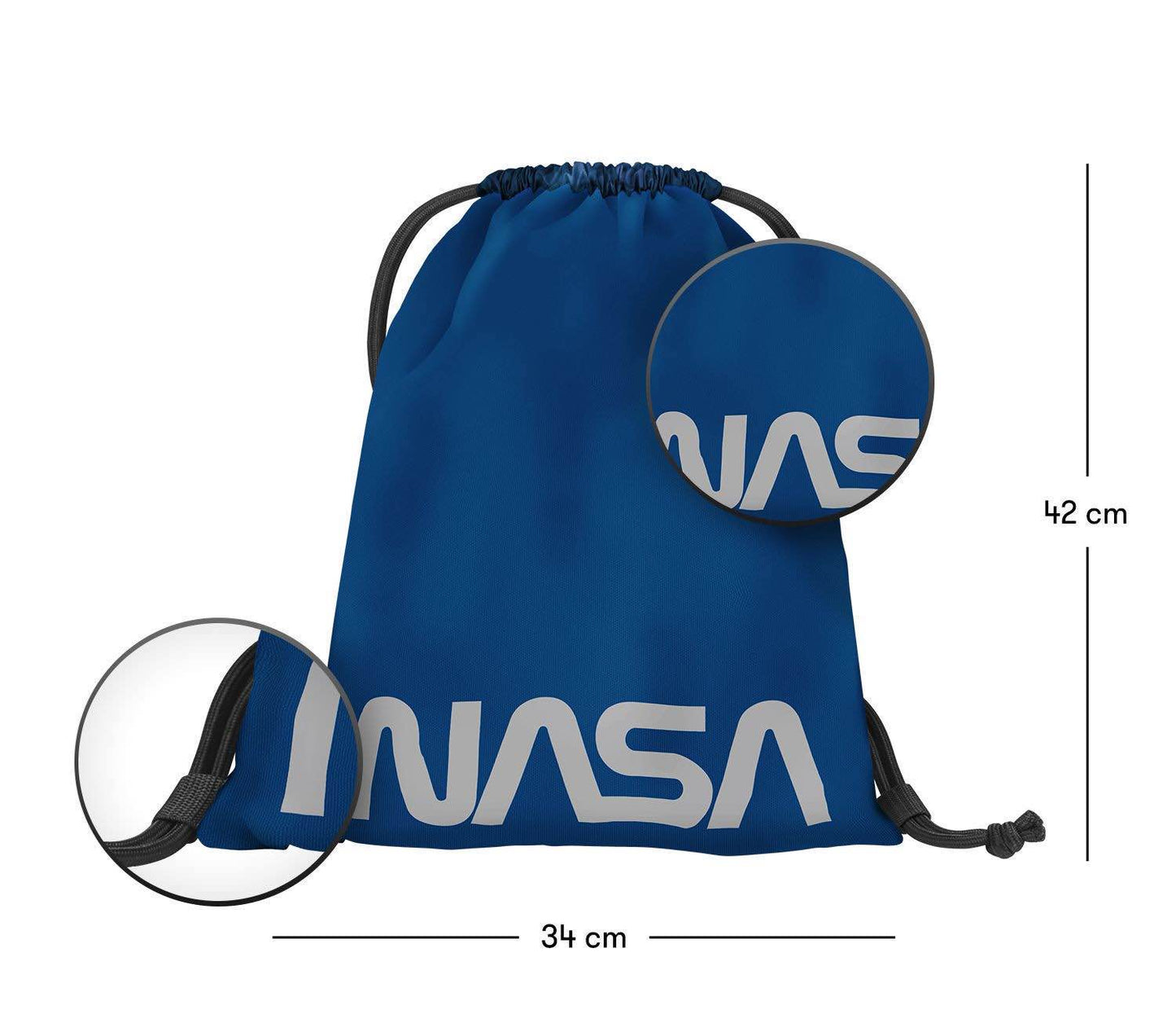 Gym sack NASA Blue