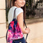 Gym sack with zip pocket Abstract
