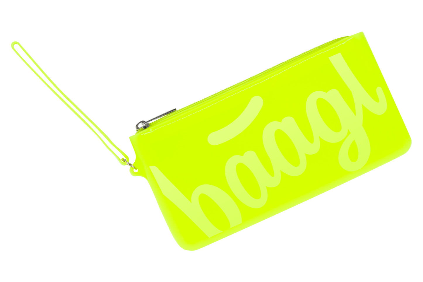 Silicone Pouch Neon Yellow