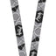 Long keychain – lanyard, gray