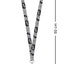 Long keychain - lanyard, gray