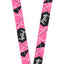 Long keychain – lanyard, pink