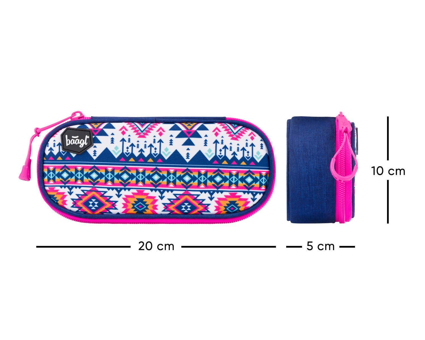 School pencil case etue compact Boho