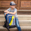School Backpack Cubic Neon