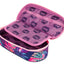 School pencil case etue compact Flamingo
