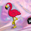 Sticker Flamingo