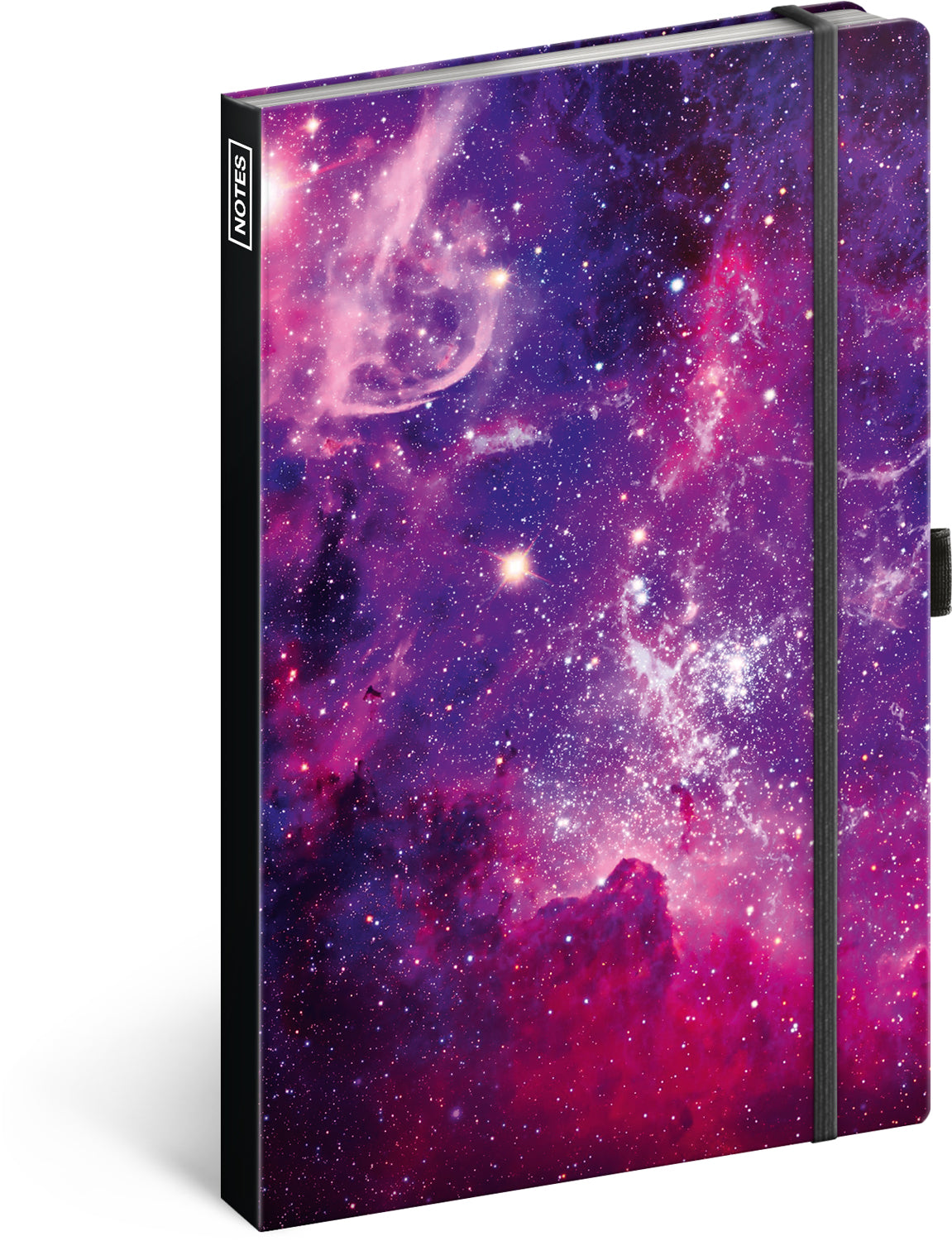 Notebook Galaxy, lined, 13 × 21 cm