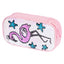 School pencil case etue Fun Flamingo