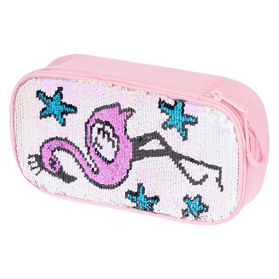 School pencil case etue Fun Flamingo