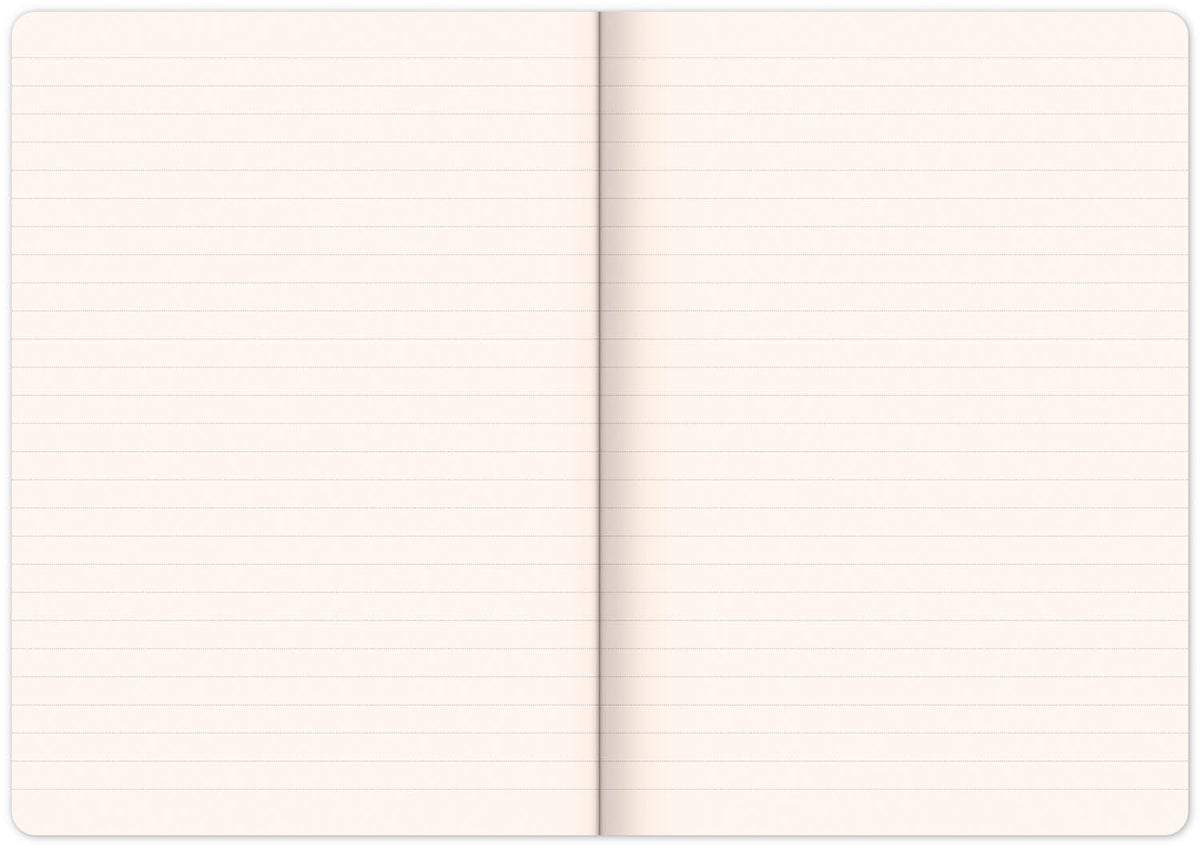 Notebook Prague, lined, 13 × 21 cm