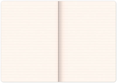 Notebook Prague, lined, 13 × 21 cm