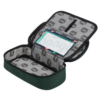 School etui Logo green