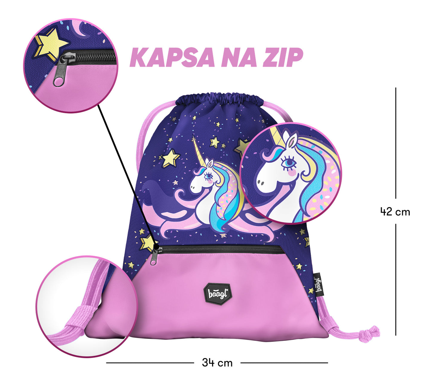School set Zippy Unicorn