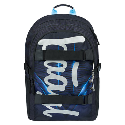 School backpack Skate Bluelight