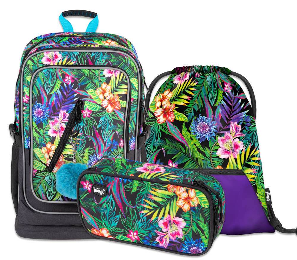 School set Cubic Tropical