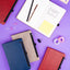 Notebook Hardy, blue, lined, 13 × 21 cm