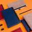 Notebook Hardy, blue, lined, 13 × 21 cm