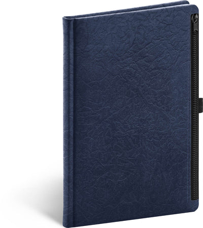 Notebook Hardy, blue, lined, 13 × 21 cm